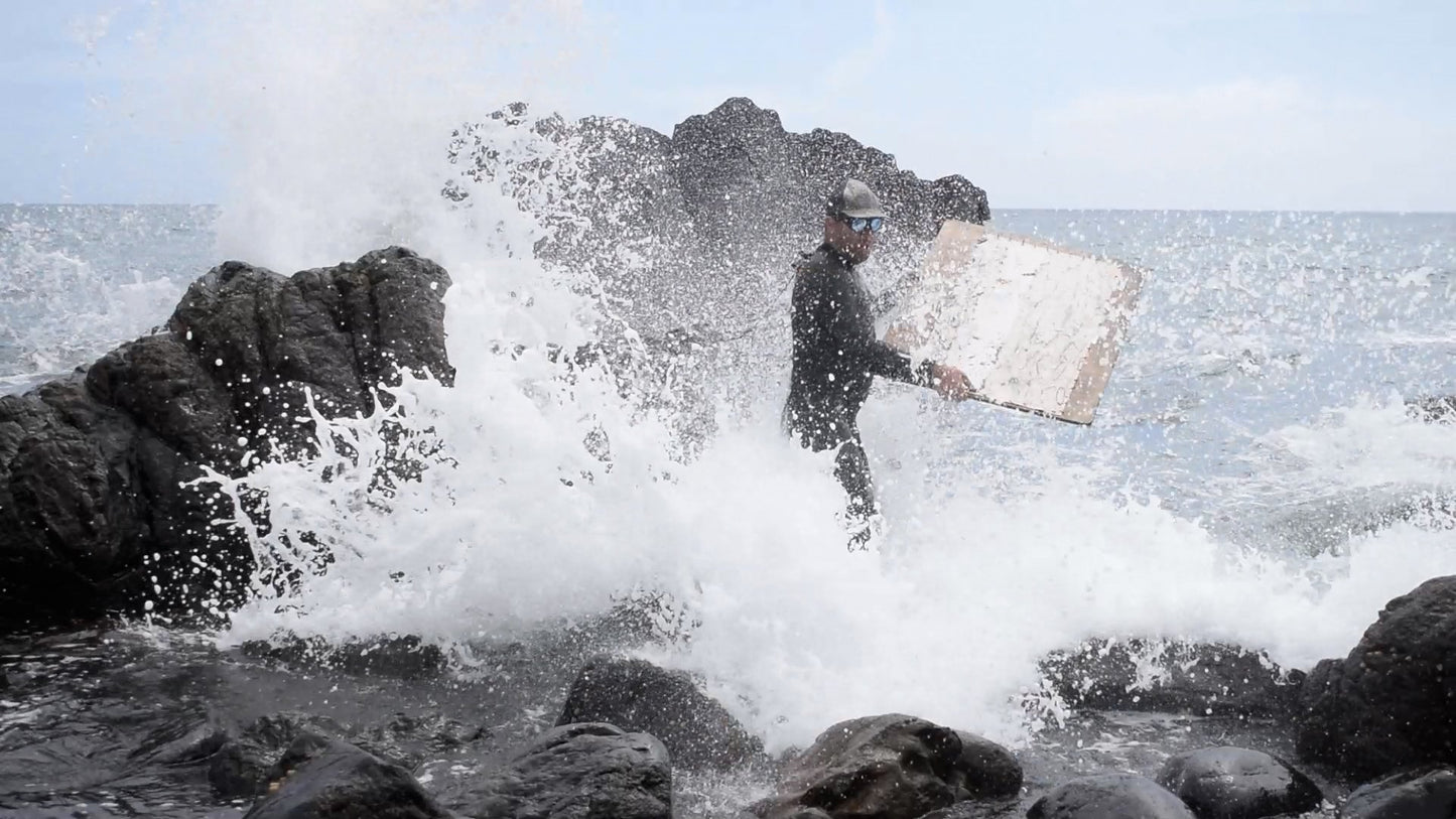 Peter Matthews - 4 Hours In and With the Pacific Ocean (New Zealand) With 8 Hours In and With the Atlantic Ocean (England)